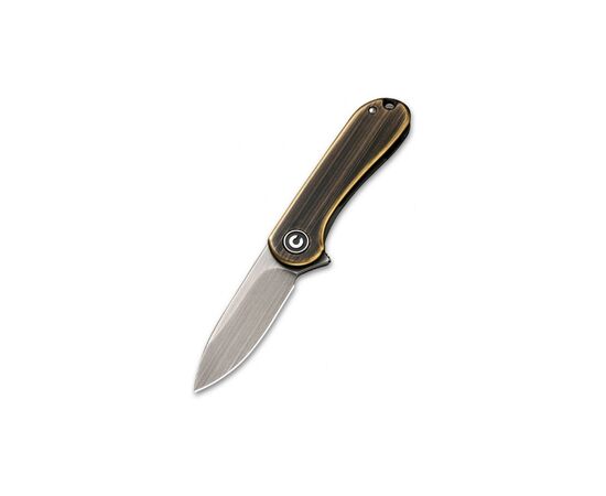 Ніж Civivi Mini Elementum Satin Brass (C18062Q-1)