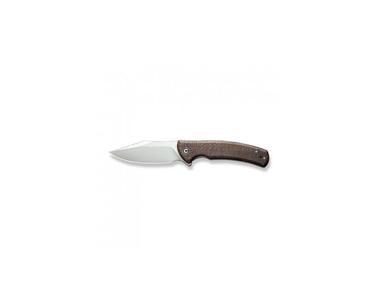 Нож Civivi Sinisys Stonewash Brown Micarta (C20039-2), изображение 8 Нож Civivi Sinisys Stonewash Brown Micarta (C20039-2), изображение 8