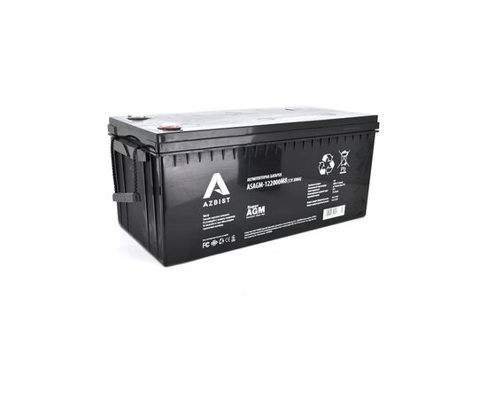 Батарея до ДБЖ AZBIST 12V 200 Ah Super AGM (ASAGM-122000M8)