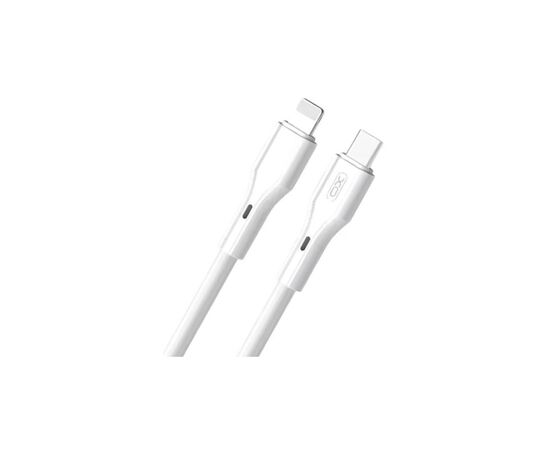 Дата кабель USB-C to Lightning 1.0m NB-Q231A 27W White XO (NB-Q231A-WH), изображение 2 Дата кабель USB-C to Lightning 1.0m NB-Q231A 27W White XO (NB-Q231A-WH), изображение 2
