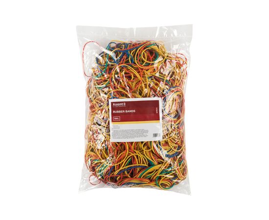Резинки для грошей Delta by Axent assorted colors, 1000г (D4623)