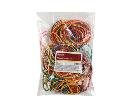 Резинки для грошей Delta by Axent assorted colors, 200г (D4621)