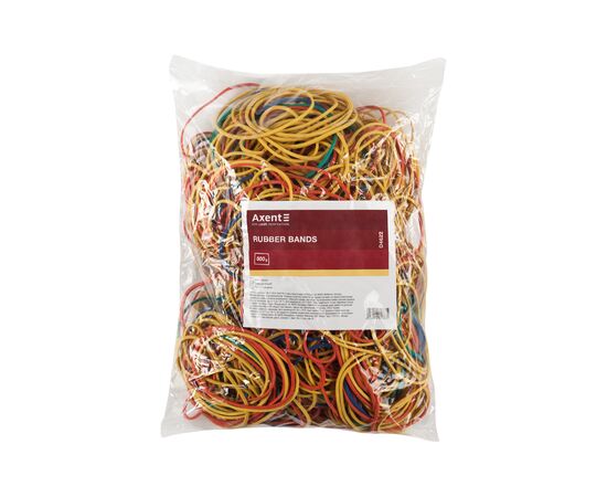 Резинки для грошей Delta by Axent assorted colors, 500г (D4622)