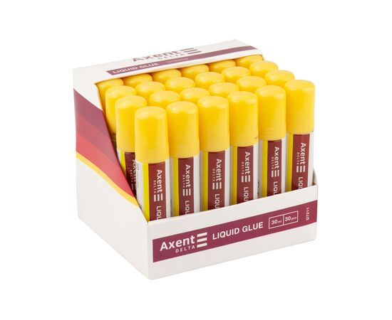 Клей Delta by Axent Polymer glue with textile membrane, 30мл (display) (D7211), изображение 2 Клей Delta by Axent Polymer glue with textile membrane, 30мл (display) (D7211), изображение 2