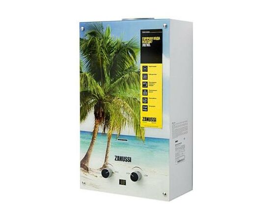 Проточный водонагреватель Zanussi GWH 10 Fonte Glass Paradiso (GWH10FONTEGLASSPARADISO), изображение 2 Проточный водонагреватель Zanussi GWH 10 Fonte Glass Paradiso (GWH10FONTEGLASSPARADISO), изображение 2