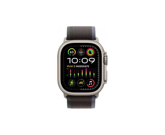 Смарт-годинник Apple Watch Ultra 2 GPS + Cellular, 49mm Titanium Case with Blue/Black Trail Loop - M/L (MRF63UL/A), зображення 2 Смарт-годинник Apple Watch Ultra 2 GPS + Cellular, 49mm Titanium Case with Blue/Black Trail Loop - M/L (MRF63UL/A), зображення 2