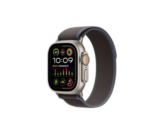 Смарт-годинник Apple Watch Ultra 2 GPS + Cellular, 49mm Titanium Case with Blue/Black Trail Loop - M/L (MRF63UL/A)