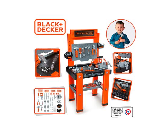 Игровой набор Smoby Бриколо. Мастерская (360732), изображение 4 Игровой набор Smoby Бриколо. Мастерская (360732), изображение 4