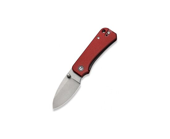 Нож Civivi Baby Banter Stonewash Red G10 (C19068S-6)