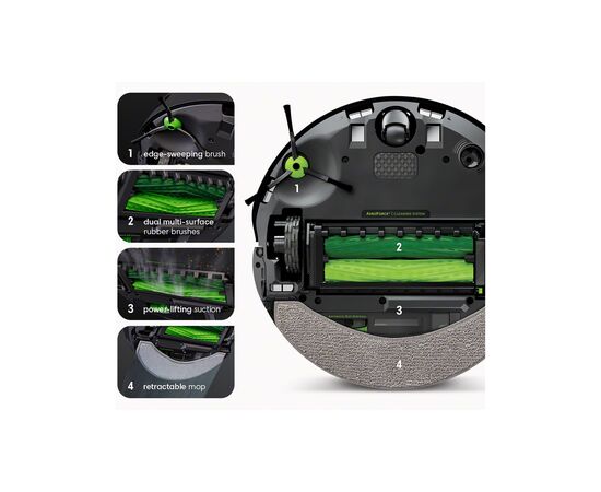 Пылесос iRobot Roomba Combo J7 (c715840), изображение 5 Пылесос iRobot Roomba Combo J7 (c715840), изображение 5
