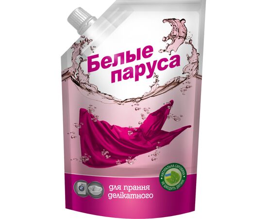 Гель для стирки Білі Вітрила Для шелка, шерсти и деликатных тканей 1.5 л (4820017661706)