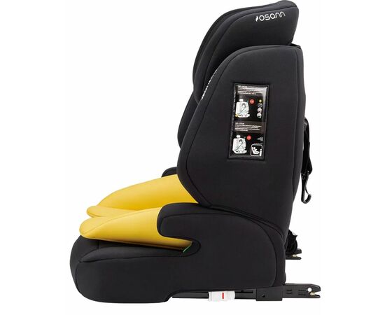 Автокресло Osann Jazzi Isofix i-Size Nero+Pineapple (ecp102-287-03), изображение 3 Автокресло Osann Jazzi Isofix i-Size Nero+Pineapple (ecp102-287-03), изображение 3