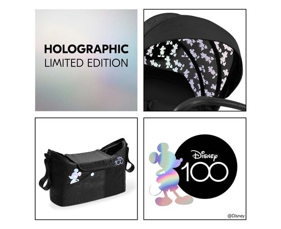 Коляска Hauck Travel N Care Disney 100 Black + органайзер (16023-7), изображение 2 Коляска Hauck Travel N Care Disney 100 Black + органайзер (16023-7), изображение 2