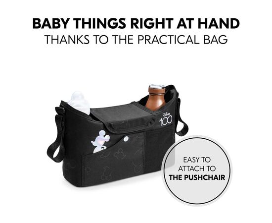 Коляска Hauck Travel N Care Disney 100 Black + органайзер (16023-7), изображение 3 Коляска Hauck Travel N Care Disney 100 Black + органайзер (16023-7), изображение 3