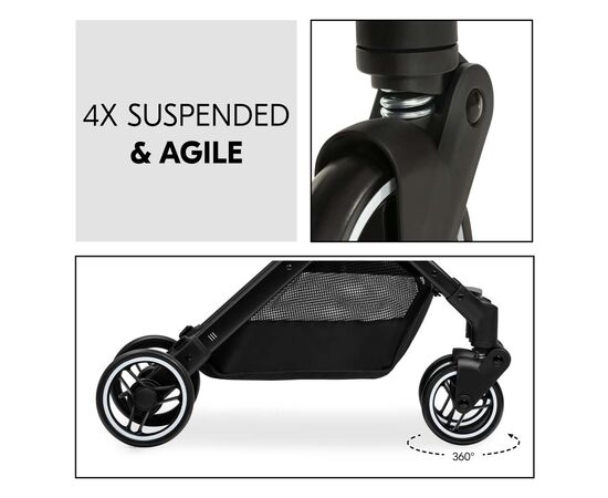 Коляска Hauck Travel N Care Disney 100 Black + органайзер (16023-7), изображение 5 Коляска Hauck Travel N Care Disney 100 Black + органайзер (16023-7), изображение 5