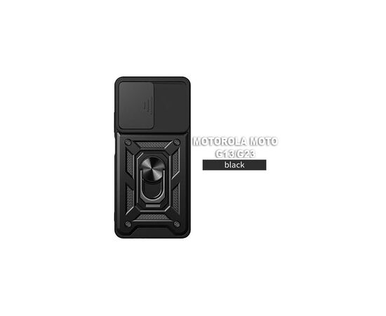 Чохол до мобільного телефона BeCover Military Motorola Moto G13/G23 Black (709097)
