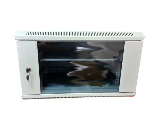 Шкаф настенный Hypernet 9U 19" 600x350 (WMNC-35-9U-FLAT-AC), изображение 3 Шкаф настенный Hypernet 9U 19" 600x350 (WMNC-35-9U-FLAT-AC), изображение 3