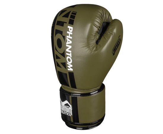 Боксерские перчатки Phantom APEX Army Green 16oz (PHBG2400-16), изображение 2 Боксерские перчатки Phantom APEX Army Green 16oz (PHBG2400-16), изображение 2