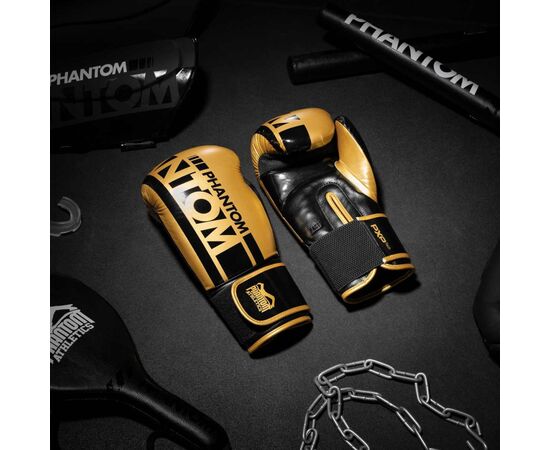 Боксерские перчатки Phantom APEX Elastic Gold 16oz (PHBG2215-16), изображение 9 Боксерские перчатки Phantom APEX Elastic Gold 16oz (PHBG2215-16), изображение 9