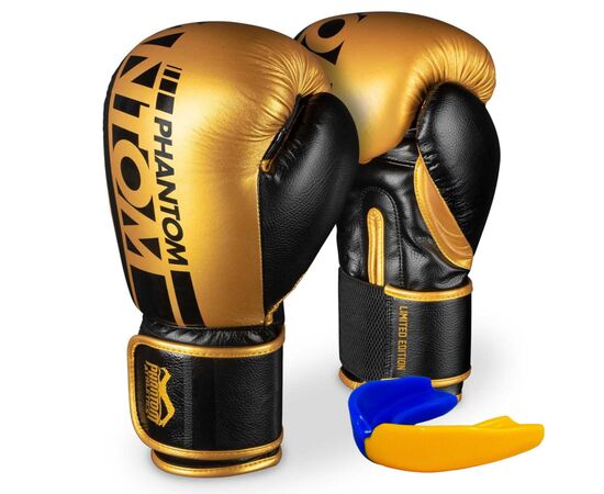 Боксерские перчатки Phantom APEX Elastic Gold 16oz (PHBG2215-16)