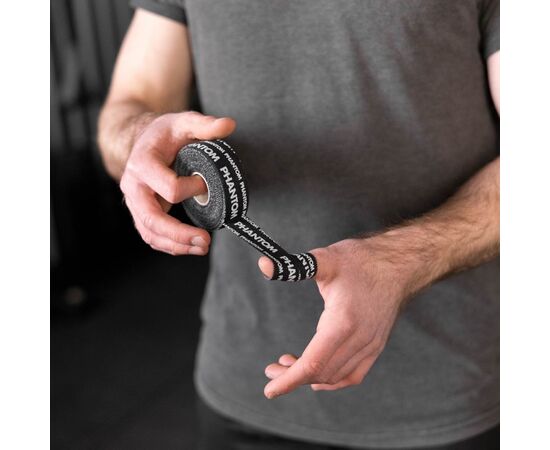 Кинезио тейп Phantom Sport Tape Black 2,5 cm x 13,7 m (PHACC2075-S), изображение 3