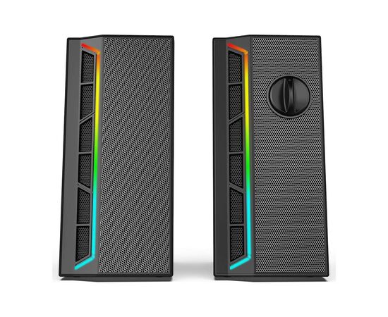 Акустическая система Redragon Calliope GS580 LED USB Black (71791), изображение 2 Акустическая система Redragon Calliope GS580 LED USB Black (71791), изображение 2