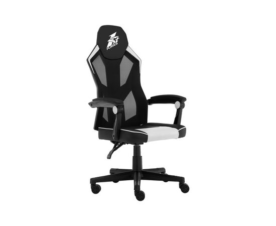 Кресло игровое 1stPlayer P01 Black-White, изображение 2 Кресло игровое 1stPlayer P01 Black-White, изображение 2
