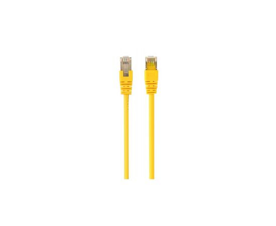 Патч-корд 0.25м FTP cat 6 CCA yellow Cablexpert (PP6-0.25M/Y)
