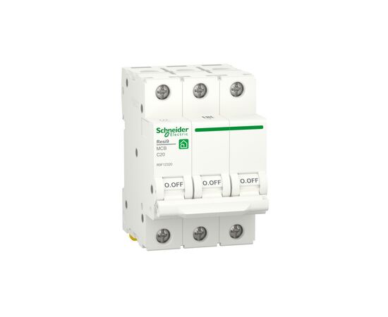 Автоматический выключатель Schneider Electric RESI9 6kA 3P 20A C (R9F12320)