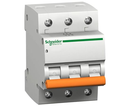 Автоматический выключатель Schneider Electric ВА63 3Р 6A C (11221)