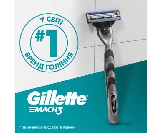 Сменные кассеты Gillette Mach3 12 шт. (3014260323240), изображение 8 Сменные кассеты Gillette Mach3 12 шт. (3014260323240), изображение 8