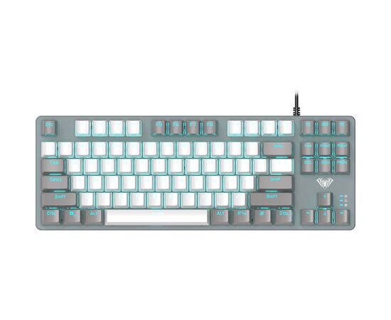 Клавиатура Aula F3287 Keycap KRGD Blue USB UA White/Grey (6948391240688)