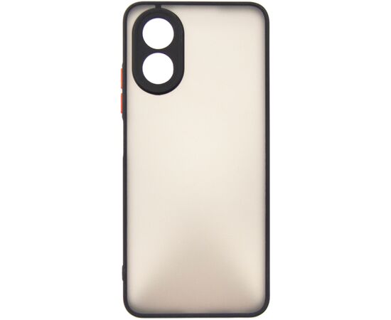 Чохол до мобільного телефона Dengos Matte OPPO A18 (black) (DG-TPU-MATT-135)