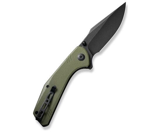 Нож Sencut Actium Blackwash Olive G10 (SA02E), изображение 2 Нож Sencut Actium Blackwash Olive G10 (SA02E), изображение 2