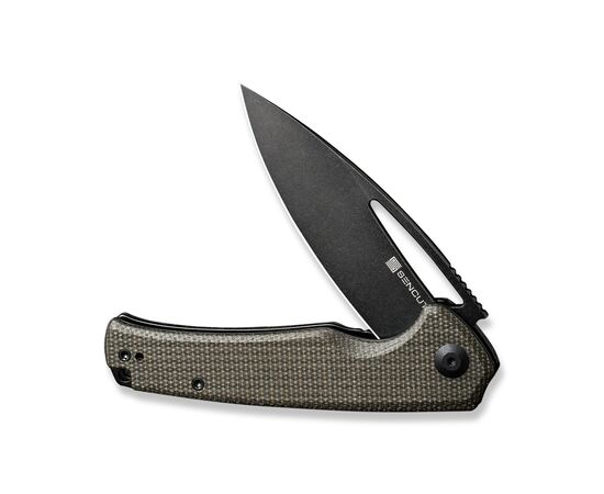 Нож Sencut Mims Blackwash Dark Micarta (S21013-3), изображение 4 Нож Sencut Mims Blackwash Dark Micarta (S21013-3), изображение 4