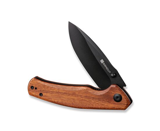 Нож Sencut Slashkin Black Blade Wood (S20066-4), изображение 4 Нож Sencut Slashkin Black Blade Wood (S20066-4), изображение 4