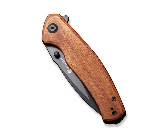 Нож Sencut Slashkin Black Blade Wood (S20066-4), изображение 5 Нож Sencut Slashkin Black Blade Wood (S20066-4), изображение 5