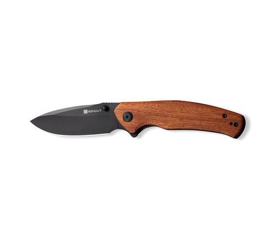 Ніж Sencut Slashkin Black Blade Wood (S20066-4)