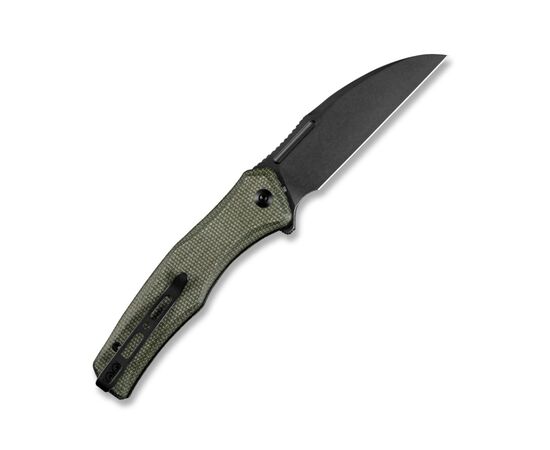 Нож Sencut Watauga Blackwash Green Micarta (S21011-2), изображение 2