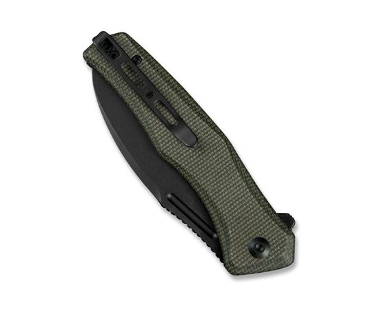 Нож Sencut Watauga Blackwash Green Micarta (S21011-2), изображение 6