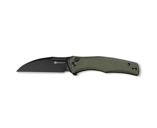 Нож Sencut Watauga Blackwash Green Micarta (S21011-2)