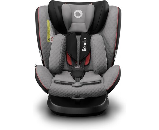Автокресло Lionelo Bastiaan One Grey Stone Black (LO-BASTIAAN ONE GREY STONE BLACK), изображение 3 Автокресло Lionelo Bastiaan One Grey Stone Black (LO-BASTIAAN ONE GREY STONE BLACK), изображение 3