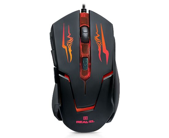 Мышка REAL-EL RM-520 Gaming, black