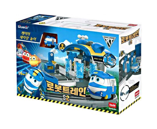 Игровой набор Silverlit Robot Trains Мойка Кея (80171)