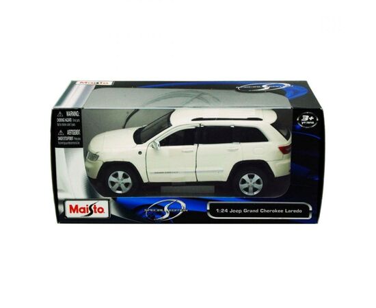 Машина Maisto Jeep Grand Cherokee 2011 (1:24) білый (31205 white), зображення 4 Машина Maisto Jeep Grand Cherokee 2011 (1:24) білый (31205 white), зображення 4