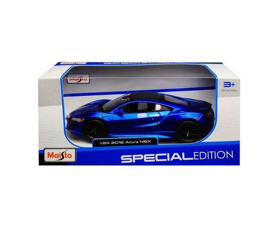 Машина Maisto 2017 Acura NSX синій металік (1:24) (31234 met. blue), зображення 4 Машина Maisto 2017 Acura NSX синій металік (1:24) (31234 met. blue), зображення 4