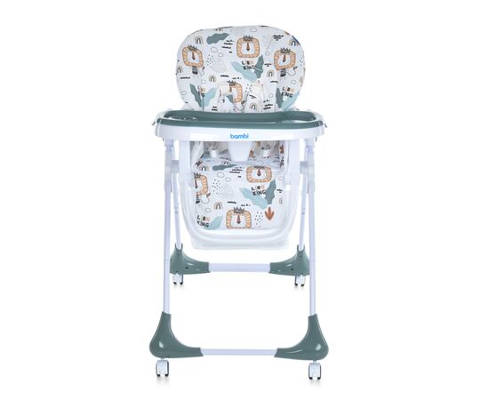 Стульчик для кормления Bambi M 3233 lion king teal, изображение 2