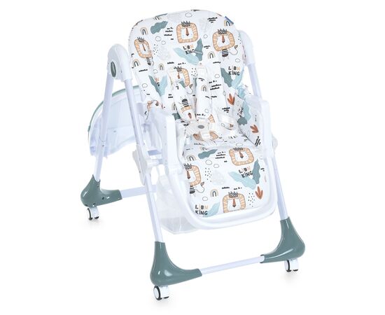 Стульчик для кормления Bambi M 3233 lion king teal, изображение 3