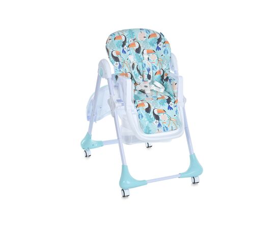 Стульчик для кормления Bambi M 3233 toucan mint, изображение 2 Стульчик для кормления Bambi M 3233 toucan mint, изображение 2
