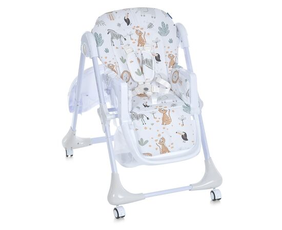 Стульчик для кормления Bambi M 3233 zoo beige, изображение 3 Стульчик для кормления Bambi M 3233 zoo beige, изображение 3
